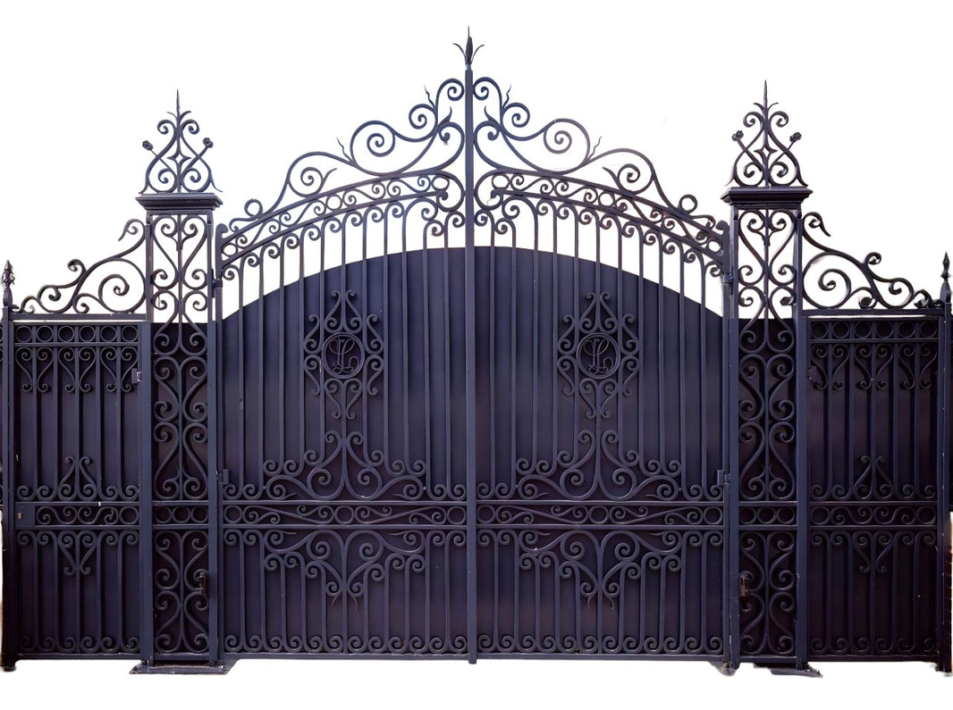 Royal Majestic Driveway Gate | Modern Custom Fabrication heavy Duty Metal Gate |Made in Canada – Model # 135