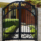 Royal Spiral Vintage &amp; Fence Design Metal Garden Gate| Modern Fabrication Metal Pool Gate | Made in Canada – Model # 311-Taimco