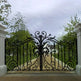 Royal Victorian style Entrance Gate | Custom Fabricated Wrought Iron | Heavy Duty Driveway Gate | Made in Canada – Model # 850-Taimco