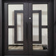 Simple Modern iron door Design | Square Top With kickplate | Model # IWD 1002-Taimco