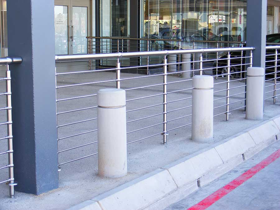 Simple Stainless-Steel Railing Design Model # SSFP914-Taimco