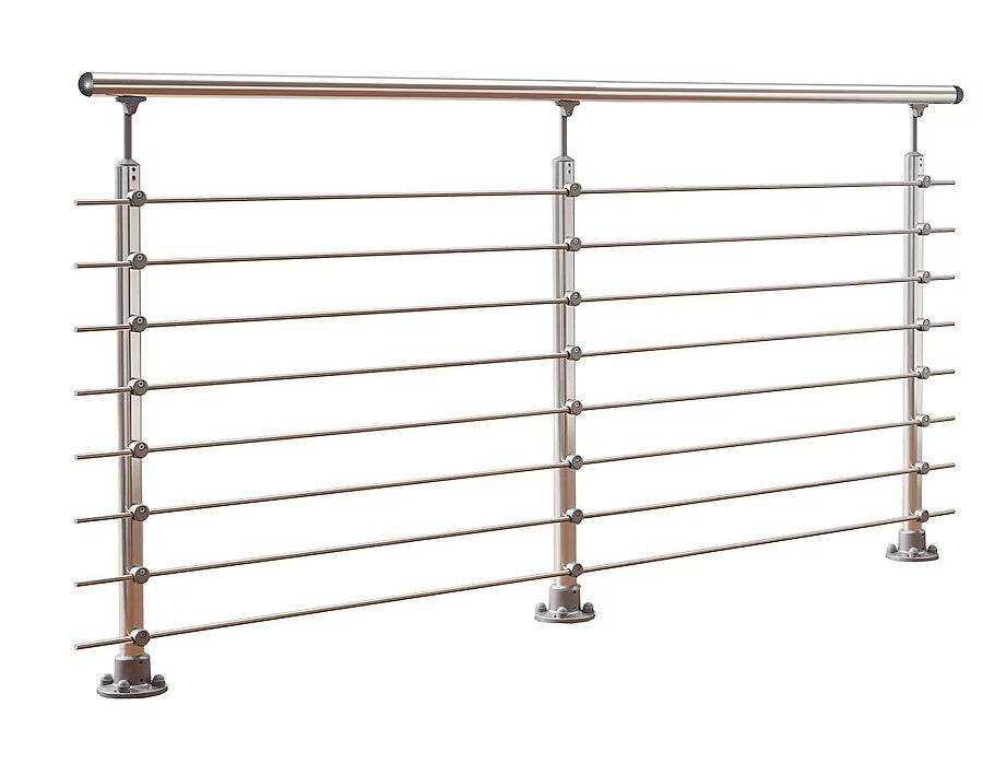 Simple Stainless-Steel Railing Design Model # SSFP914
