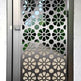 Simplistic Laser Cut Artistic Floral Design Metal Gate | Custom Fabrication Metal Yard Gate | Made in Canada – Model # 834-Taimco