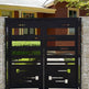 Slatemetal Art Garden Gate | Made in Canada– Model # 301-Taimco