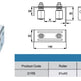 Slide Door or Gate Roller Guide Bracket | Model # 21RS (Pack of 50)-Taimco