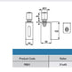 Slide Door or Gate Roller Guide Bracket | Model # RB01 (Pack of 100 )-Taimco