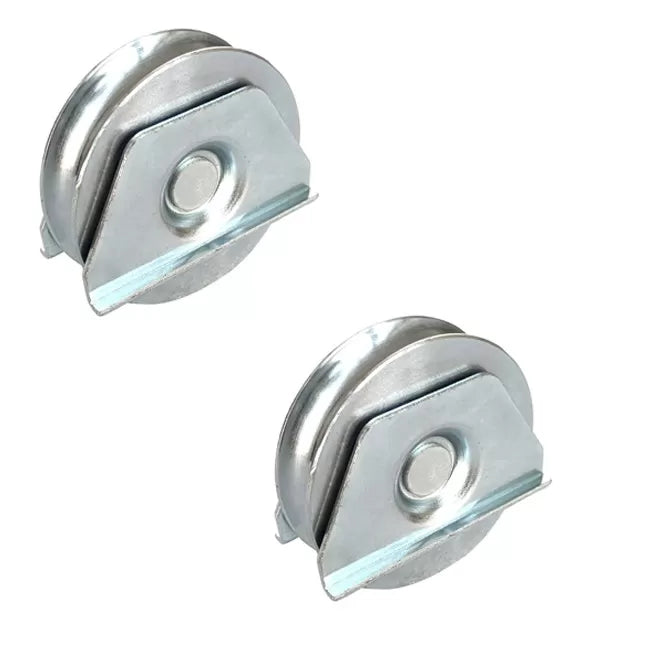 Sliding Gate Wheel with Double Plates Groove Y,V,U | One and Two Bearings | Model # HD ( Pack of 25 )-Taimco