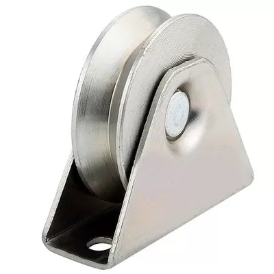 Sliding Gate Wheel with External Bracket Groove Y,V,U | One and Two Bearings | Model # HA ( Pack of 25 )-Taimco