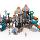 Spaceship Theme Children Large Outdoor Playground Equipment and Slides | Model # PG4323-Taimco