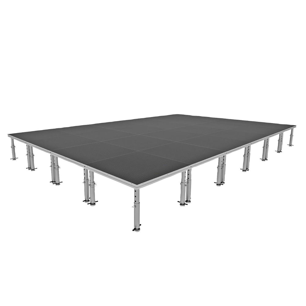 Stage Platform 16X24 Feet Portable and Height Adjustable Model STA33816X24-Taimco
