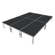 Stage Platform 8X12 Feet Portable and Height Adjustable with Ladder Model STA3498X12-Taimco