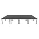 Stage Platform 8X16 Feet Portable and Height Adjustable Model STA3408X16-Taimco