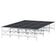 Stage Platform Z Base Frame 16X24 Feet Portable and Height Adjustable Model STA356Z16X24-Taimco