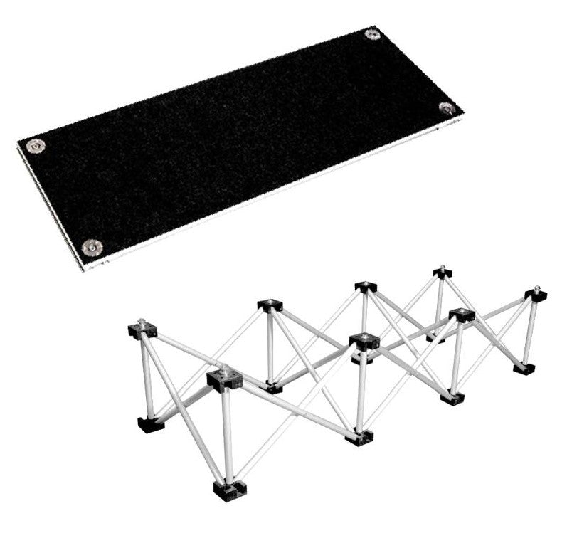 Stage Step Base 8" Height 3' Long and Platform STA369-Taimco