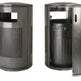 Stainless Steel Round shape Garbage Bin | Model WR201-Taimco