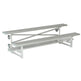 Standard Tip and Roll Aluminum Bleachers System - Model BLECTNR23-Taimco