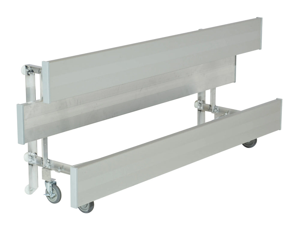 Standard Tip and Roll Aluminum Bleachers System - Model BLECTNR23-Taimco