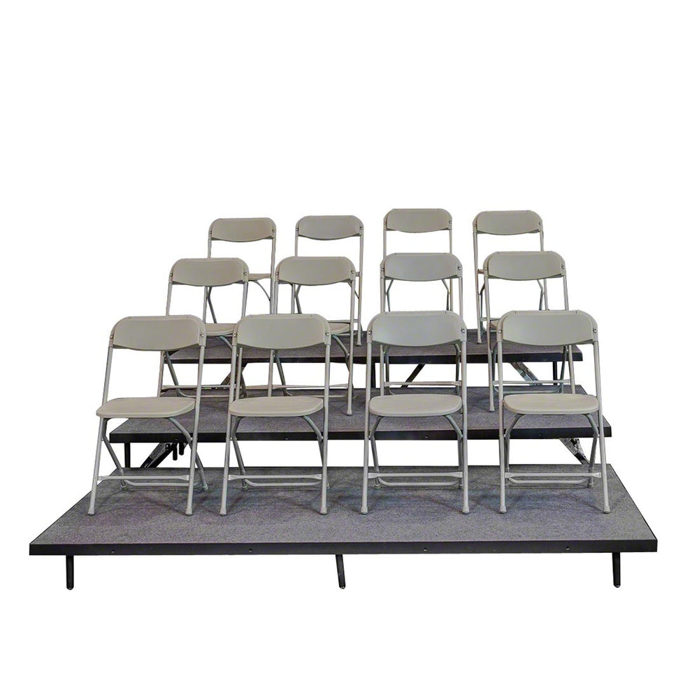 Straight Seated Riser System 3 Tier - 39' Long Model SSRS339-Taimco