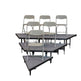 Straight Seated Riser System 3 Tier - 44' Long Model SSRS344-Taimco