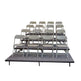 Straight Seated Riser System 4 Tier - 41' Long Model SSRS441-Taimco