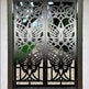 Stunning Laser Cut Artistic Moth Design Iron Back Yard Gate | Custom Duty Metal Garden Gate | Made in Canada – Model # 823-Taimco