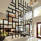 Stunning Simple Design Metal Partition Screen| Modular Decorative Metal Art Accent Privacy Panel |Made in Canada – Model # PP598-Taimco