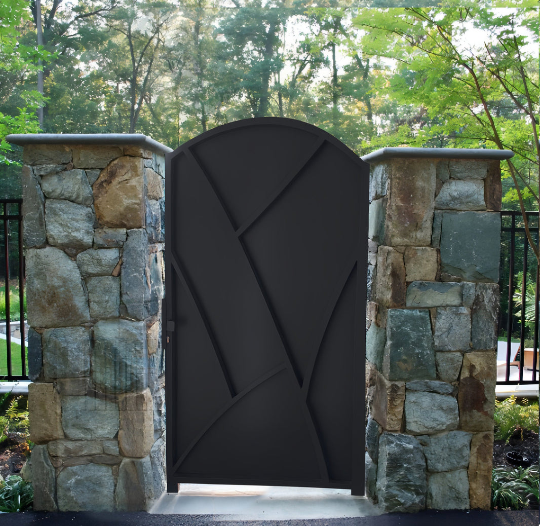 Summer Breeze Steel Garden Gate| Ready to Ship | Model # 334R-Taimco