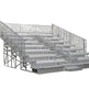 Superior Aluminum Bleacher Series 4 Row System - Model BLECSS4-Taimco