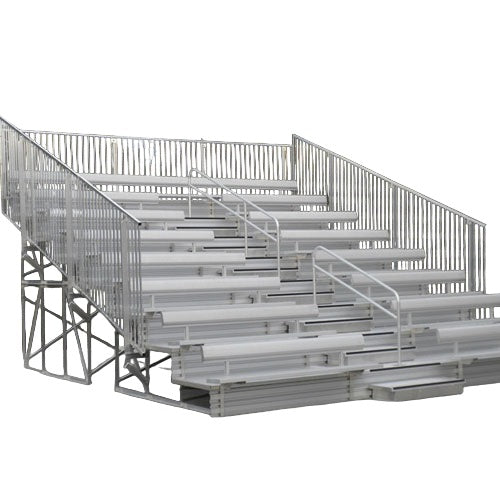 Superior Aluminum Bleacher Series 4 Row System - Model BLECSS4