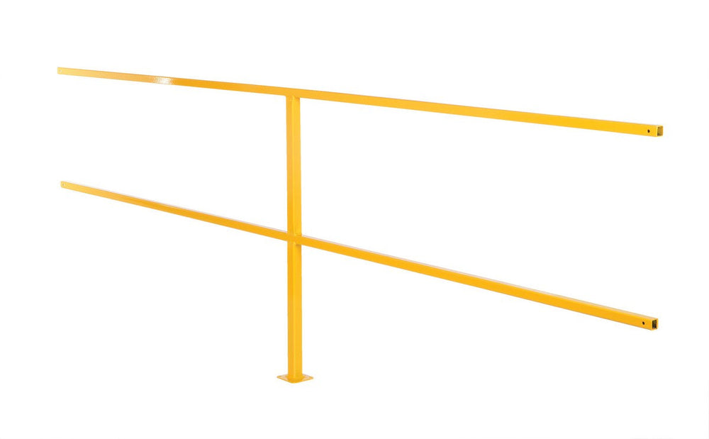 TAIMCO Square Safety Steel Rigid Guard Rail - Connection Section - Made in Canada - Model # P891-Taimco