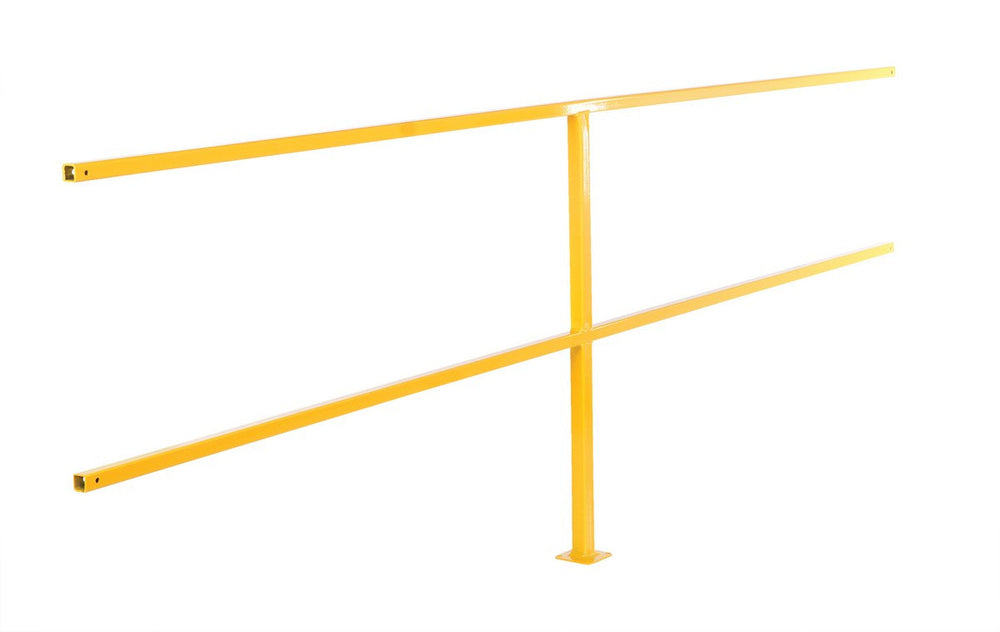 TAIMCO Square Safety Steel Rigid Guard Rail - Connection Section - Made in Canada - Model # P891-Taimco