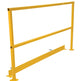 TAIMCO Square Safety Steel Rigid Guard Rail With Toe Board - Made in Canada - Model # P889-Taimco