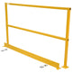 TAIMCO Square Safety Steel Rigid Guard Rail With Toe Board - Made in Canada - Model # P889-Taimco