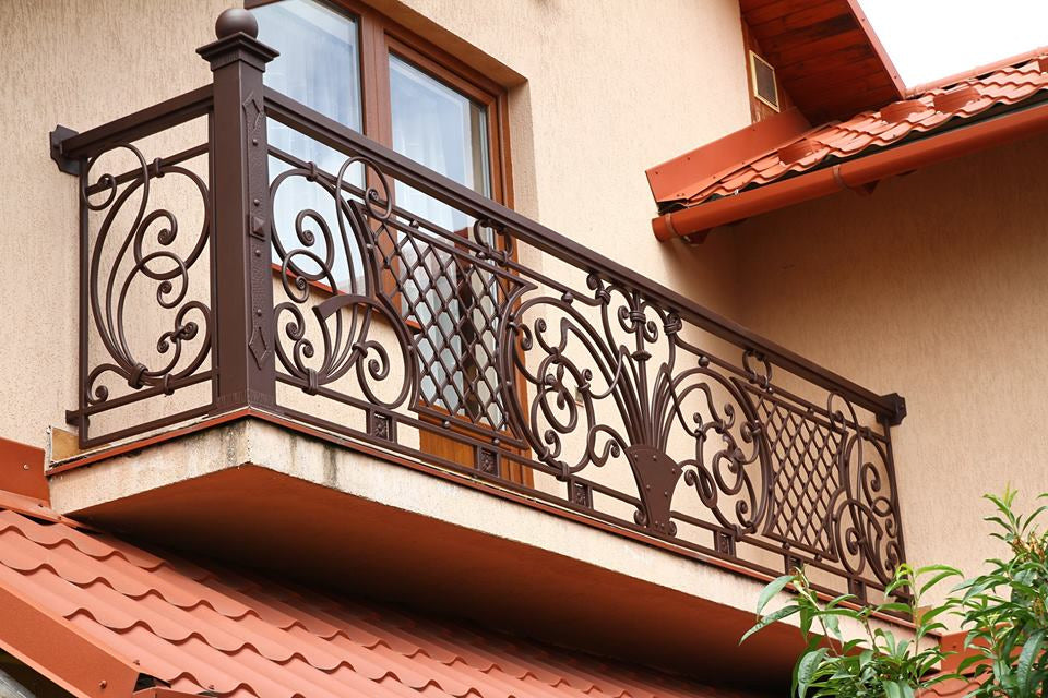 Terrace Grill Design - Railing Balcony Panels - Decorative Heritage Style Rail - Made in Canada - Model # DRP991-Taimco