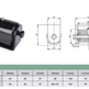 The Self Closing Heavy Duty Bearing Hinge | Model # HDBH ( Pack of 10 )-Taimco