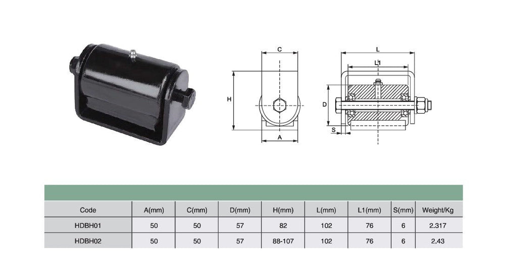 The Self Closing Heavy Duty Bearing Hinge | Model # HDBH ( Pack of 10 )-Taimco