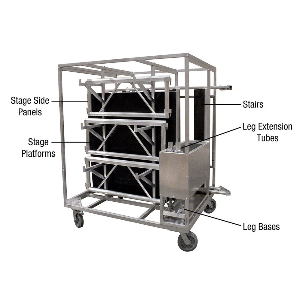 Transport and Storage Guard Rail System 45" x 61"x 71" Model STA378-Taimco