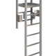 Tubular Rail Low Parapet Access Ladder with Walk Through Rail With Platform and Return Model # SL1476-Taimco
