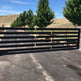 Unique &amp; Gorgeous Square Box Design Driveway Gate | Custom Fabrication Heavy Duty Entry Gate | Made in Canada– Model # 172-Taimco