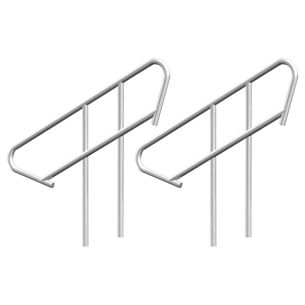 Universal Handrails for Adjustable Stairs 90" Long STA373 ( Pack Of 2 )-Taimco