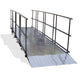 Universal Straight ADA Wheelchair Ramp for 16" Height Stages Model USADASWCR16-Taimco
