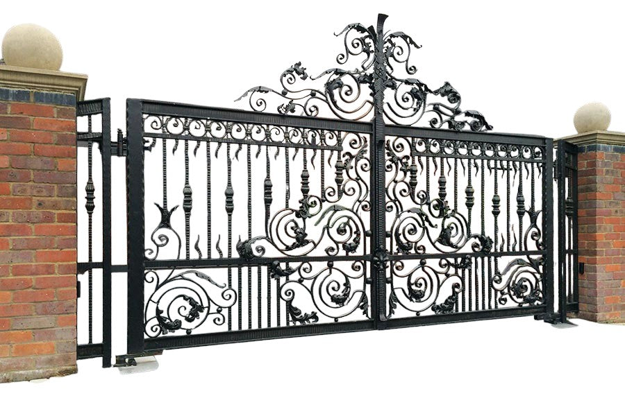 Veena Wrought iron gates Driveway Gate | Model # 151