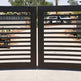 Weavers Loom Steel Driveway Gate | Model # 101-Taimco