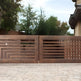 Weavers Loom Steel Driveway Gate | Model # 101-Taimco