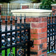 Wrought Iron all Top & Garden Railing - Wrought Iron Fence | Heavy Duty Metal Fence | Made in Canada – Model # FP930-Taimco