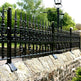 Wrought Iron all Top & Garden Railing - Wrought Iron Fence | Heavy Duty Metal Fence | Made in Canada – Model # FP931-Taimco