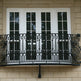 Wrought Iron Balcony Railing Aphrodite Juliet Design - Railing Balcony Panels - Decorative Heritage Style Rail - Made in Canada - Model # DRP975-Taimco