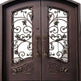 Wrought Iron Door | Arched Top With Kickplate | Model # IWD 1021-Taimco