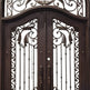 Wrought Iron Door | Arched Top With kickplate | Model # IWD 1032-Taimco