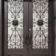 Wrought Iron Door | Arched Top With kickplate | Model # IWD 1056-Taimco